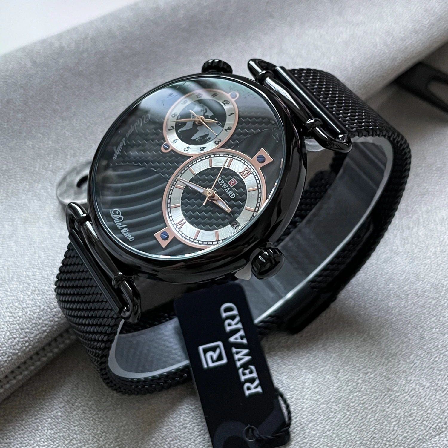 

CILOA Men's Luxury Watch with Large Dial, High-Quality, Stylish Design, Genuine Quartz Movement, Waterproof, New 2025 Model