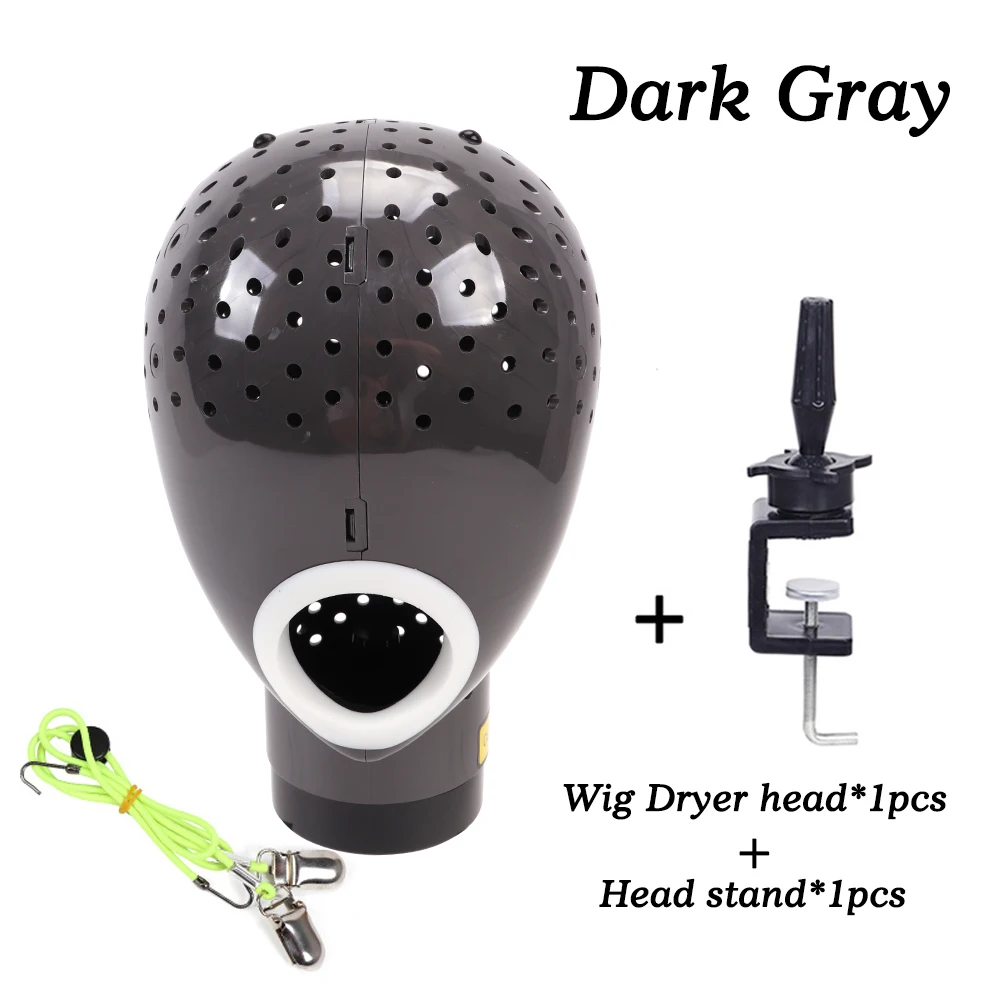 Wig Dryer Head Mannequin with Table Clamp Stand