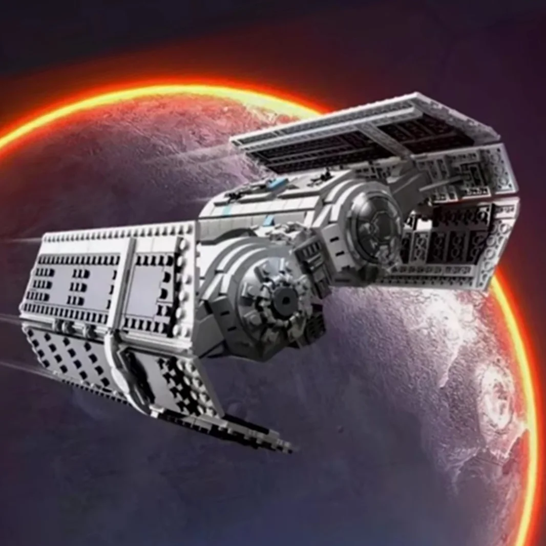 Partyzubehör Galaxy Imperial Bomber Fighter Space Wars Raumschiff Bausteine Kinderspielzeug
