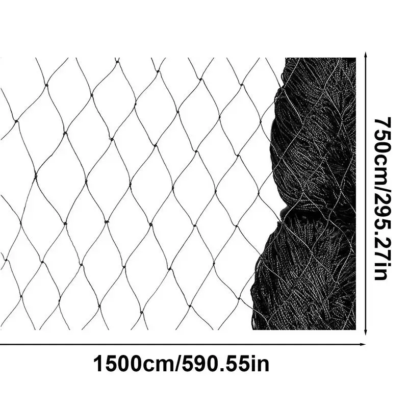 Anti Bird Bird-Prevention Net Netting Mesh For Fruit Crop Plant Tree Garden Proof Net 2.5/5cm Stretch Fencing Nylon Net