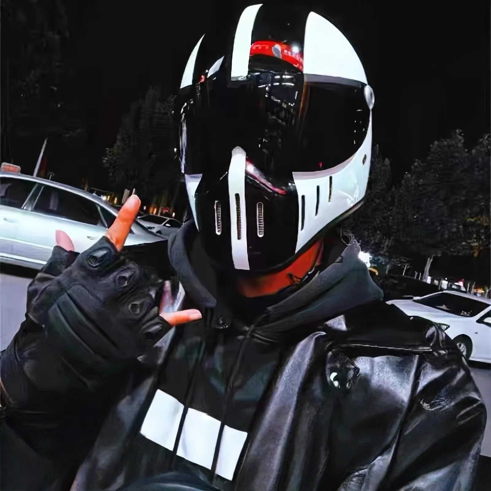 

Ретро-шлем для гонок, полнолицевой шлем для чопперов, лыжный шлем, мотошлем, женский мотошлем, высокопрочный стекловолоконный шлем для мотоцикла