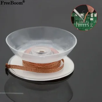1 ~ 200 adet Lehim Sökme Örgü Kaynak Lehim Sökücü Fitil Genişliği 1.5mm 2mm 2.5mm 3mm 3.5mm 4mm Tel Kurşun Kordon Akı BGA Onarım Aracı
