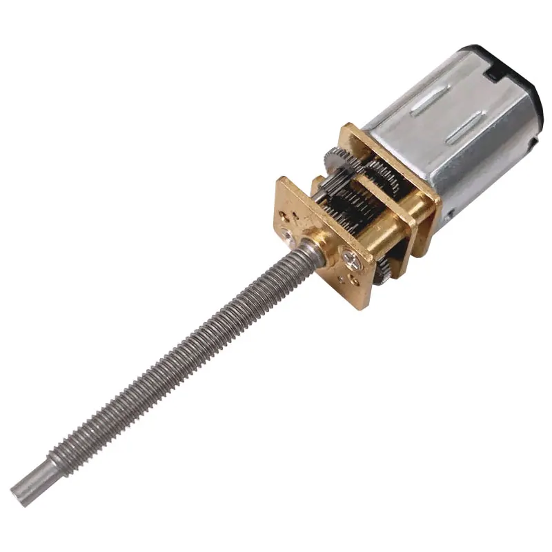 Silnik redukcyjny Micro DC GA12-N20-M3*34 Silnik przekładniowy z wydłużoną śrubą pociągową Wysoki moment obrotowy 3V 6V 12V