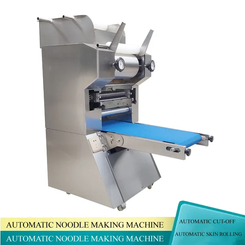 

Коммерческая автоматическая машина для приготовления лапши: интегрированная машина для замеса и нарезки теста, электрическая, из нержавеющей стали