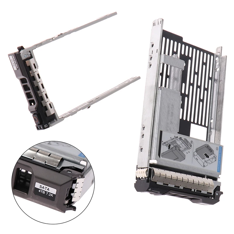 Nouveau 1 PC 2.5 "3.5" SAS SATA HDD Caddy plateau pour serveur Dell poweredge R310 R510 R720 R730