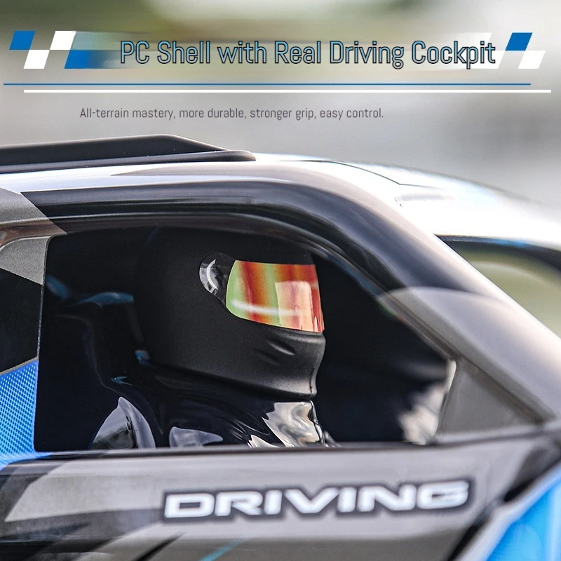 Camión de recorrido corto KF17 RC: modelo de pasatiempo todoterreno de alta velocidad a escala 1:12, con transmisor, ESC y motor