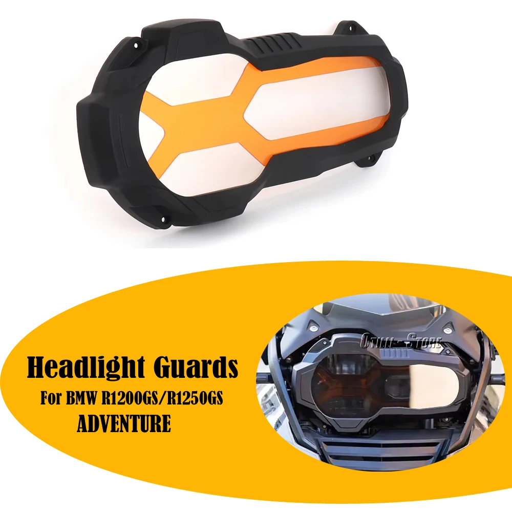 

NEW Motorcycle PC Headlight Guard Protector Cover Protection For BMW R1200GS R1200GS R1250 GS R1250 GS Adventure