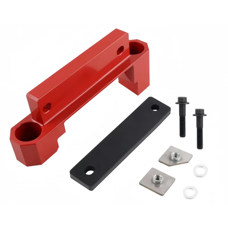 

Модификация автомобиля, распорка заднего дифференциала, анодированная красная заготовка из алюминия для зарядного устройства Challenger 2015-2020, Hellcat