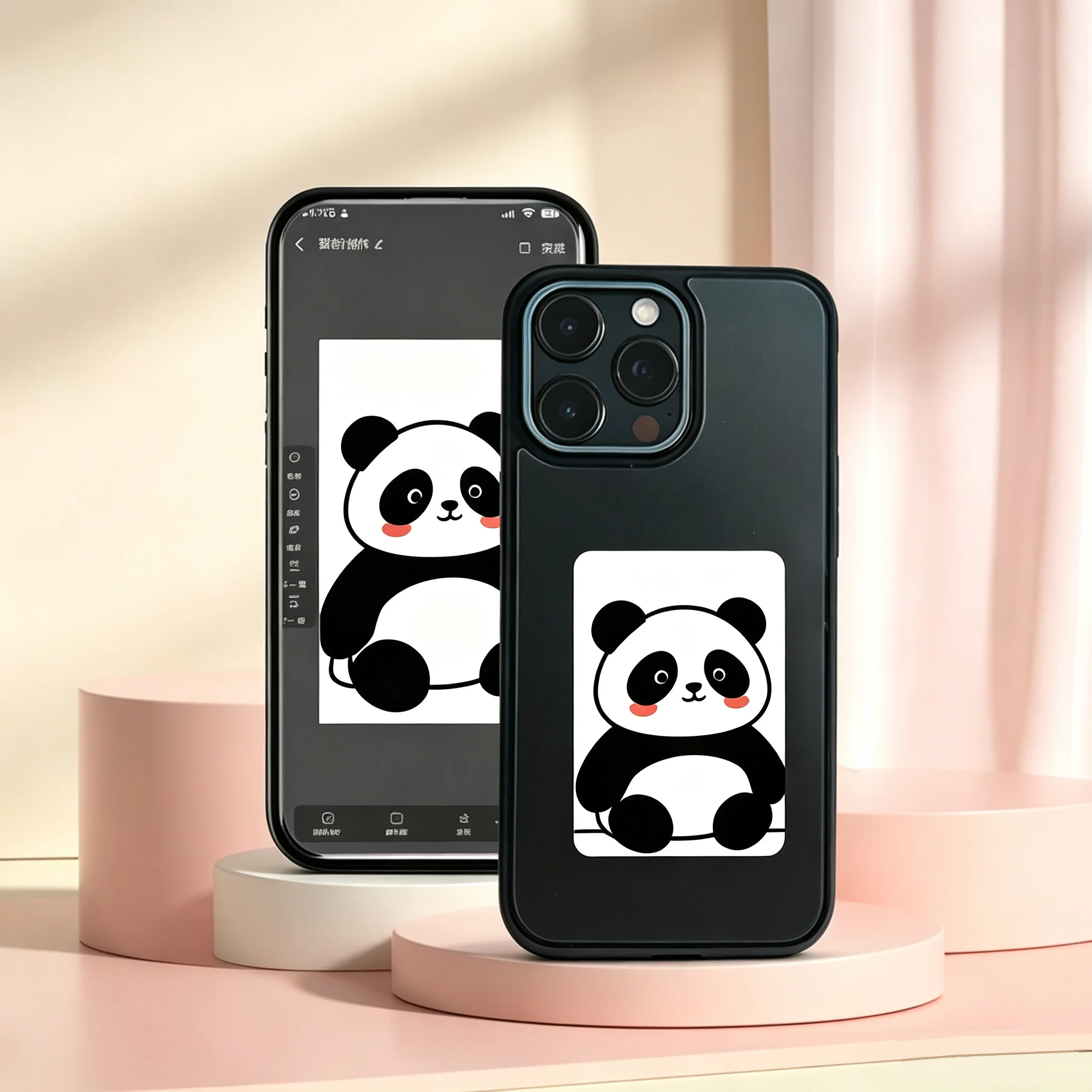 E-Ink Phone Case Wireless Image Transfer NFC Function Anti Drop Full Wrap Protective Case Personalized Gift 3 Color Dispaly