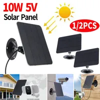 10W 5V Solar Panel Micro USB Outdoor Solar Panel Charger For IP Security Camera Charger Home Light System Solar Panels