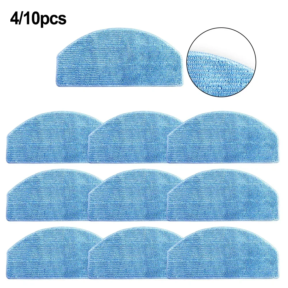 4/10PCS Cleaning Mop Cloths Replacement For Evol 3 Robot Vacuum Cleaner Cleaner Pad Dust Cleaning Pads Cleaning Cloth