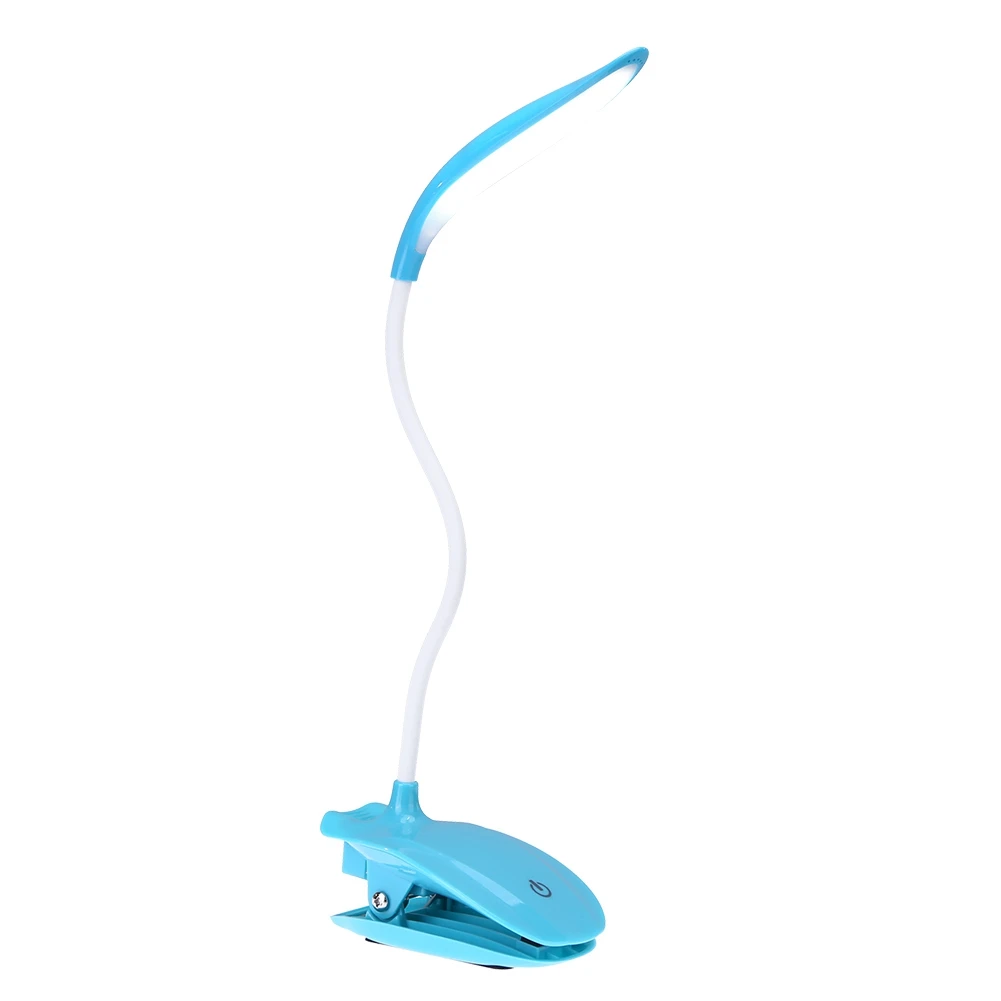 

Blue Desk Lamp USB Led Table Lamp 16 LED Table Lamp with Clip Bed Reading Book Light LED Desk Lamp