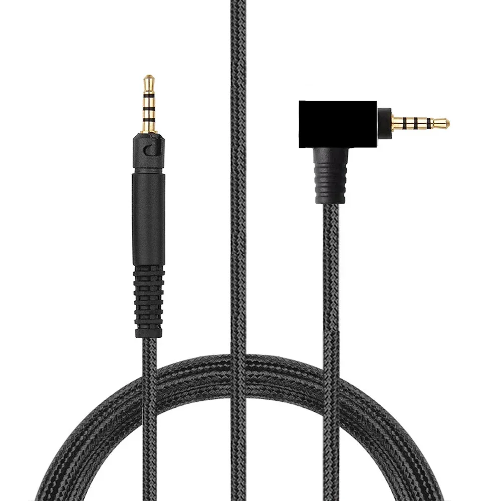 Cable de extensión trenzado equilibrado de 4,4mm y 2,5mm para auriculares de estudio Ultrasone Performance 820 840 860 880 Signature DJ DXP