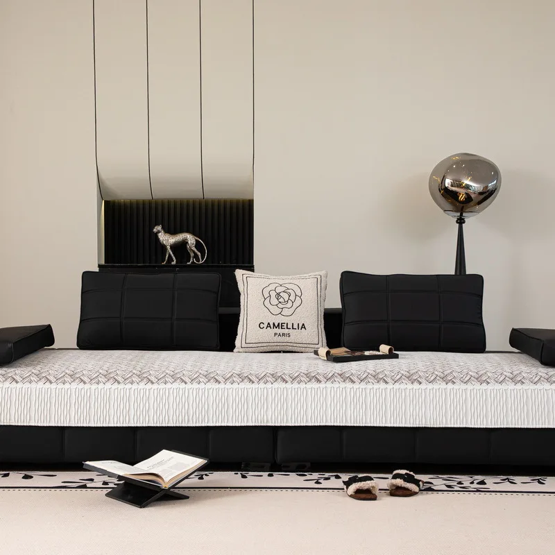 Chenille Sofa Cushion 2026 New High-end Cushion Simple Modern Non-slip Sofa Cover Cover Cloth Back Towel
