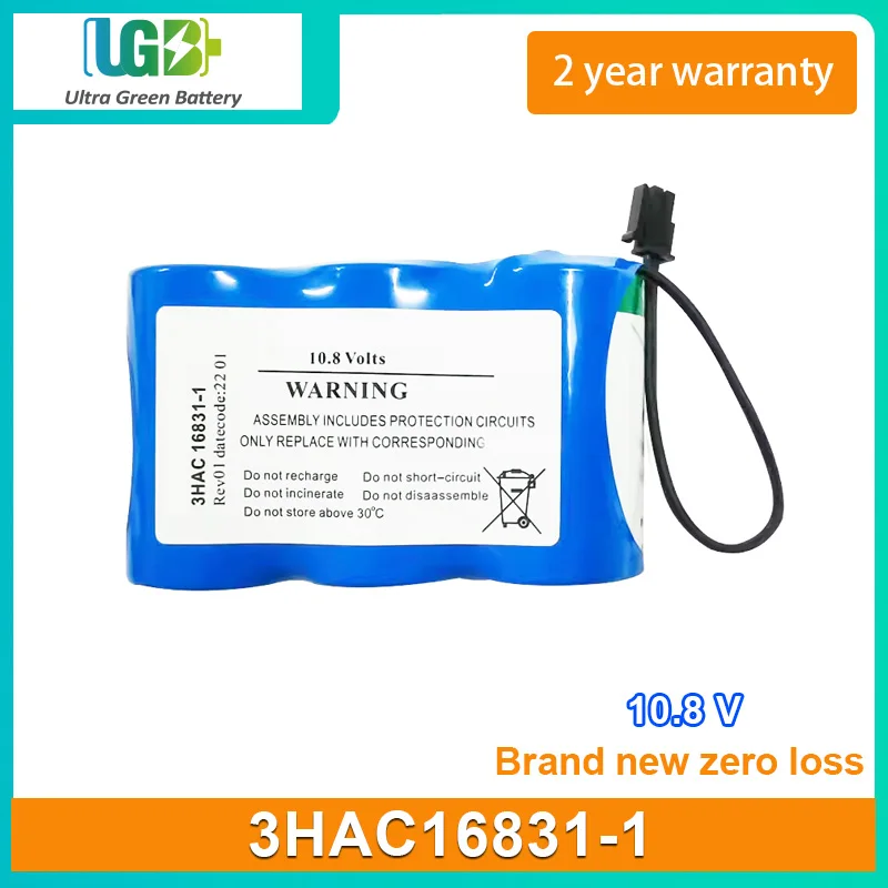 

UGB New Battery For ABB 3HAC16831-1 CPU SMB battery 10.8V