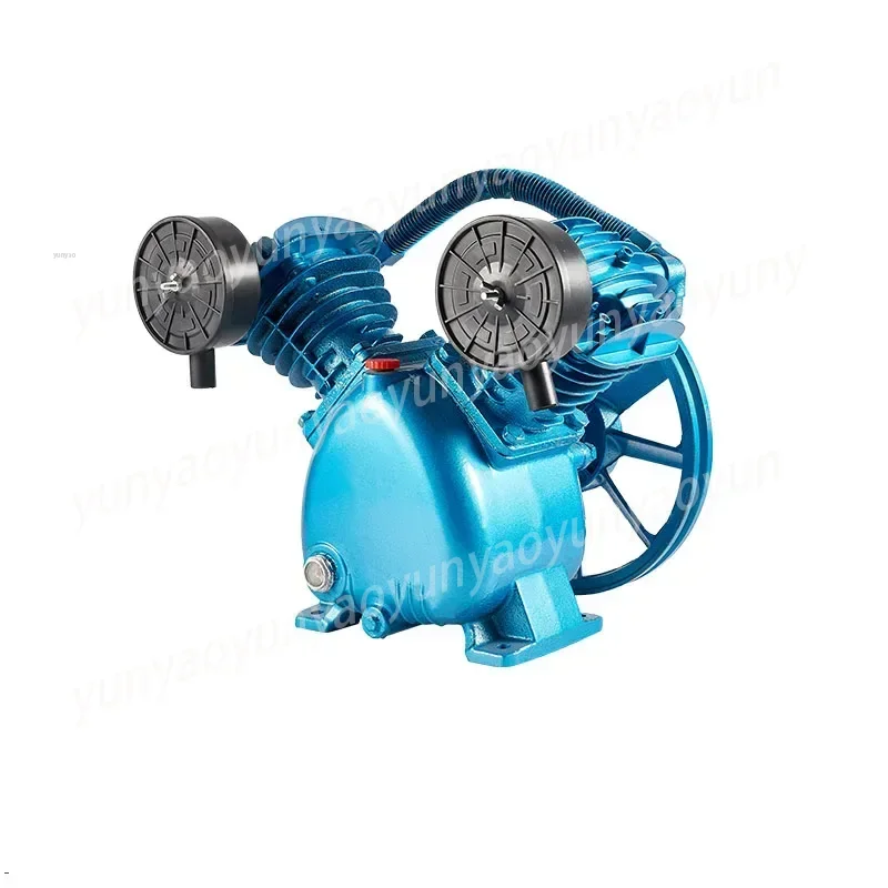 220v New Universal Piston Air Compressor Head Air Pump Pump Head Double Cylinder Head High Pressure Air Compressor