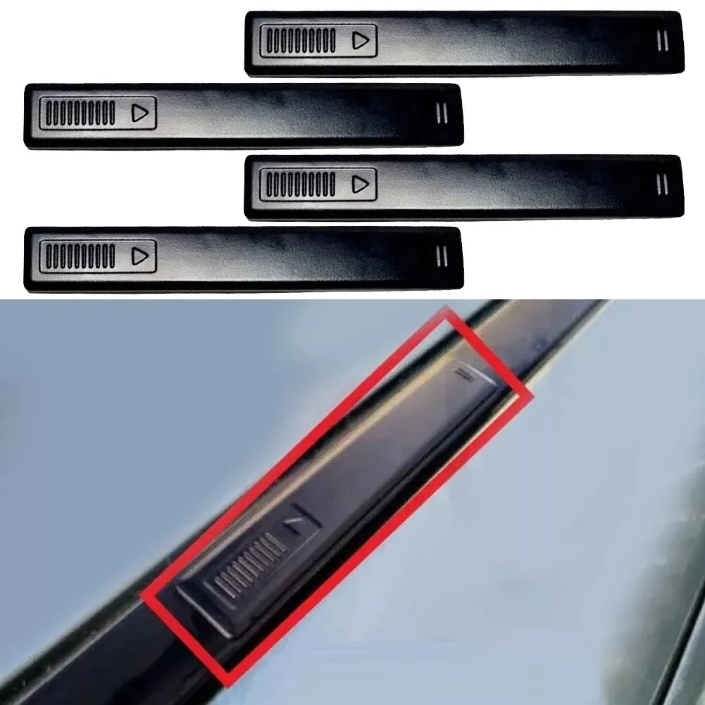 

4pcs Car Roof Rack Bars Hole Top Moulding Clip Cover Black Durable OEM7813268L01 For Suzuki SWIFT 2010-Onward Car Accessories