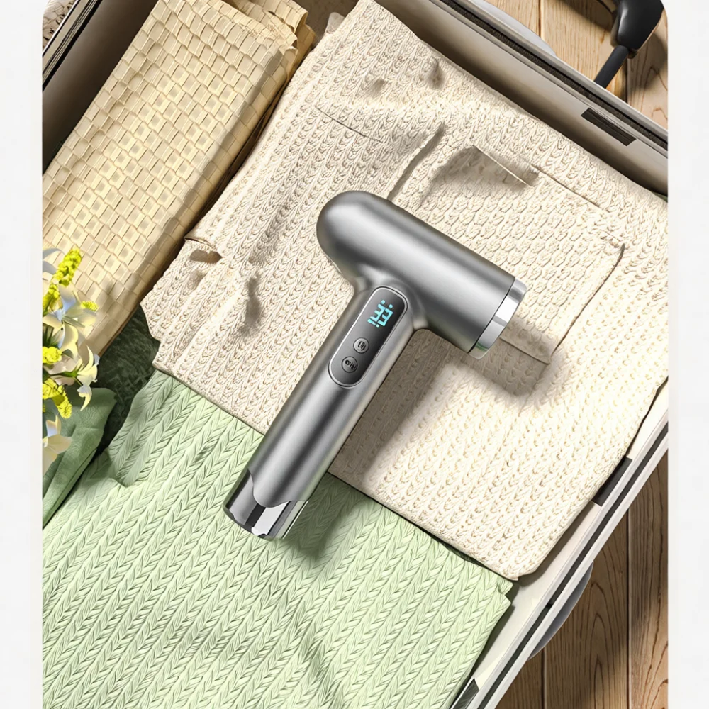 Wireless Hair Dryer Blue Light Ionic Blow Dryer Lightweight Portable Styling Tool For Travel Dormitory Home Fast Drying
