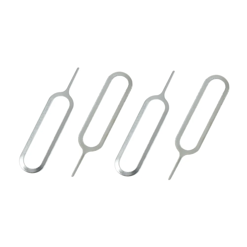 10 pezzi di rimozione del vassoio della scheda SIM Pin di espulsione accessori per telefoni cellulari Pin di rimozione della scheda Sim