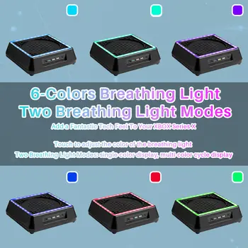 Xbox Series X 遊戲主機散熱風扇支架,附防塵蓋,三檔可調風速,主機散熱底座 10 最佳銷售 Xbox Series X 支架 - №8