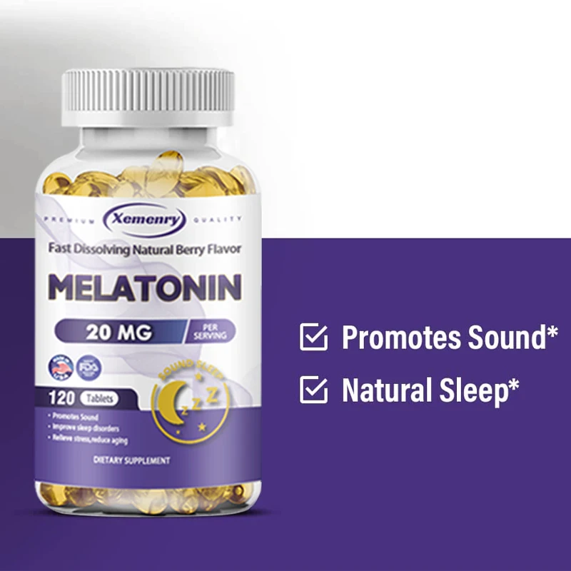 Melatonin Softgels Help You Fall Asleep Faster and Maximize Your Immune System