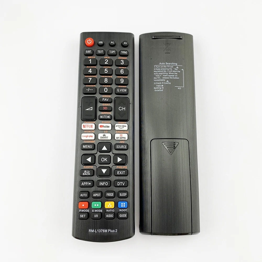 New Replacement Remote Control RM-L1376M+2 for LG LCD LED TV