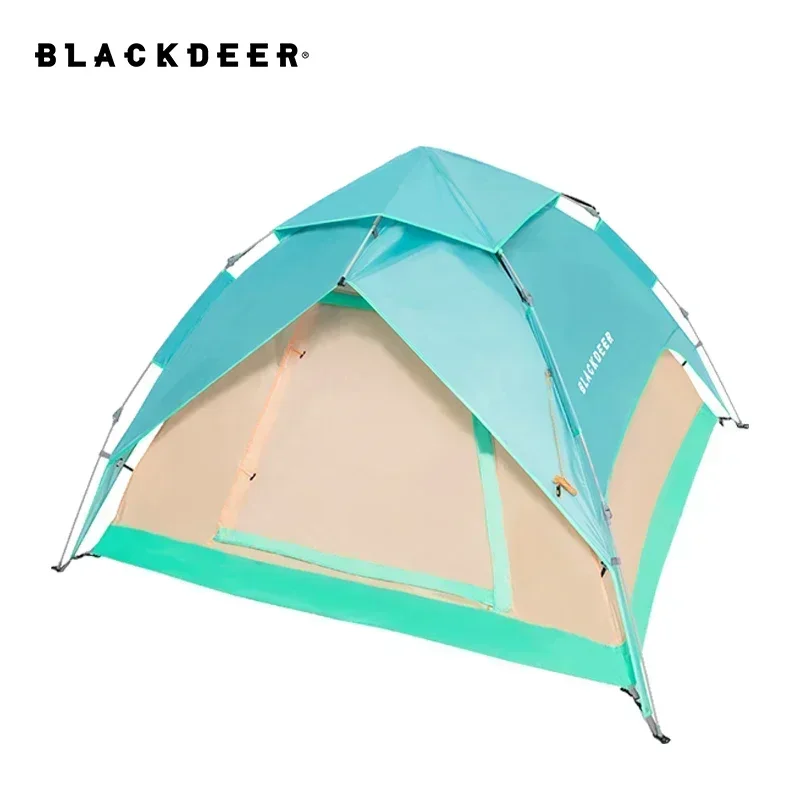 

BLACKDEER One-touch Shade Tent Folding Canopy Sun Blackout Picnic Autocent Fast Armed Beach 4 People Waterproof Outdoor Camping