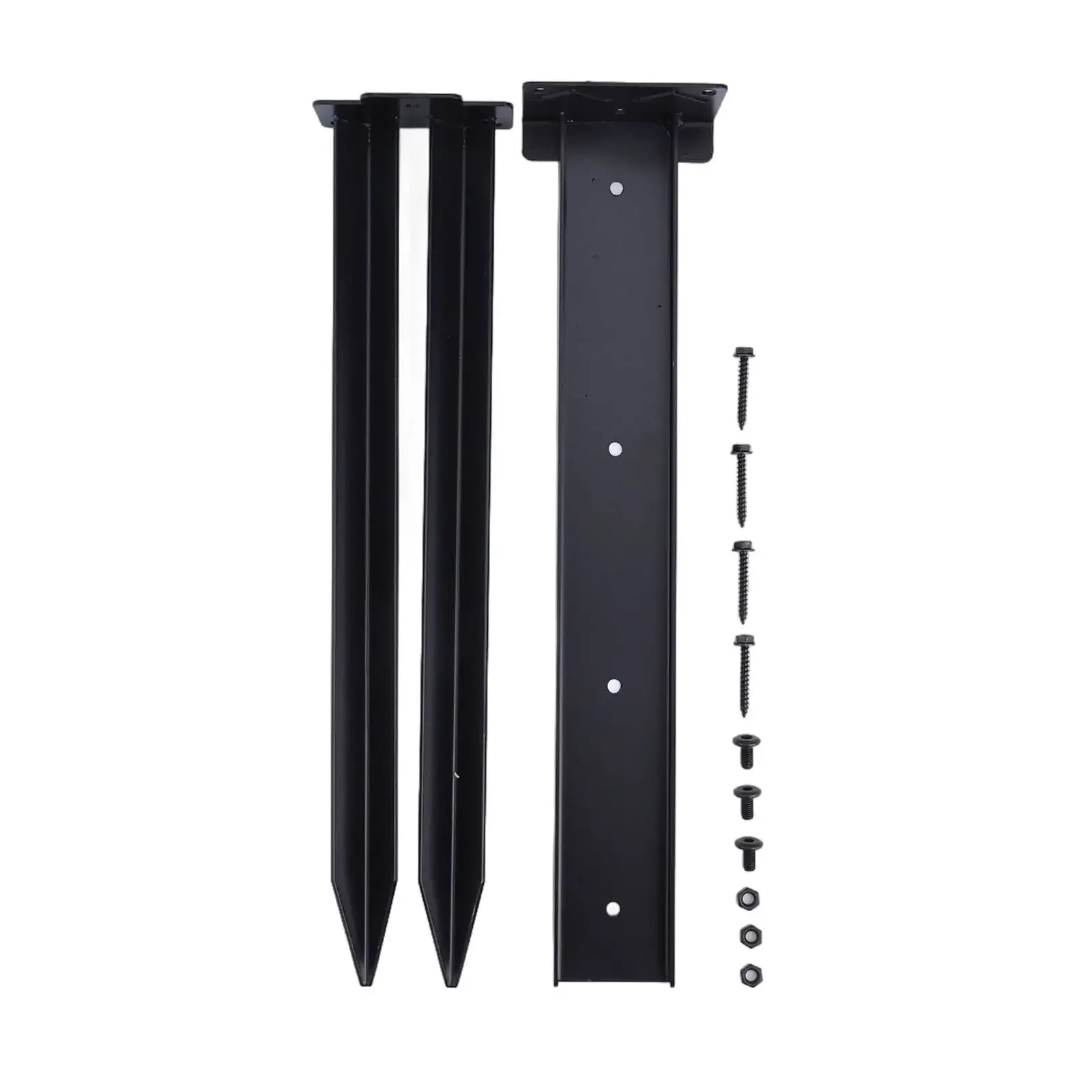

Heavy Duty Fence Repair Wooden Fence Repair Kit Heavy-duty Construction Rust Resistant Strong Support And Stability Ground Spike