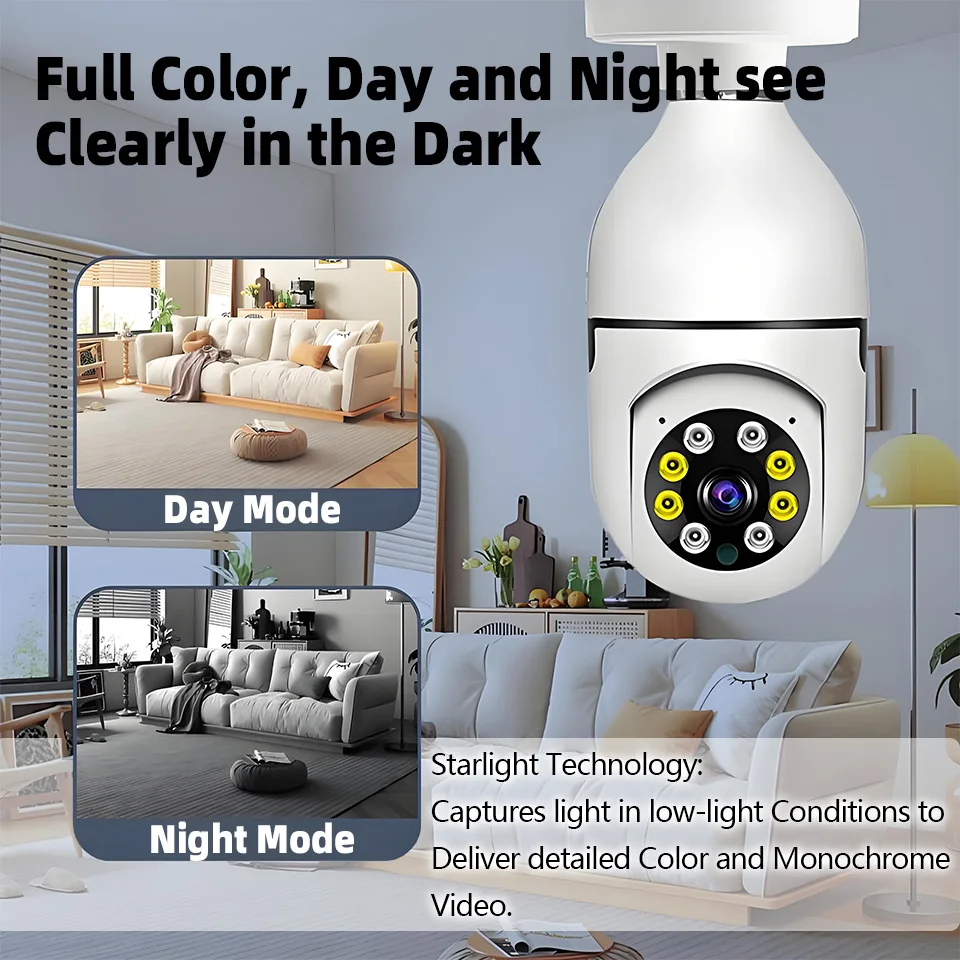 واي فاي HD كاميرا مراقبة واي فاي كاميرات عدسة خارجية تتبع السيارات الصوت والفيديو كاميرا مراقبة أمنية لاسلكية PTZ #5