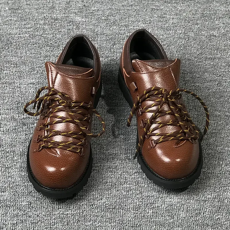 

New Derby Men's Shoes Luxury styles by fashion designers Fashion Party Outdoor Trendy Streets Quality Youth Shoes Black New