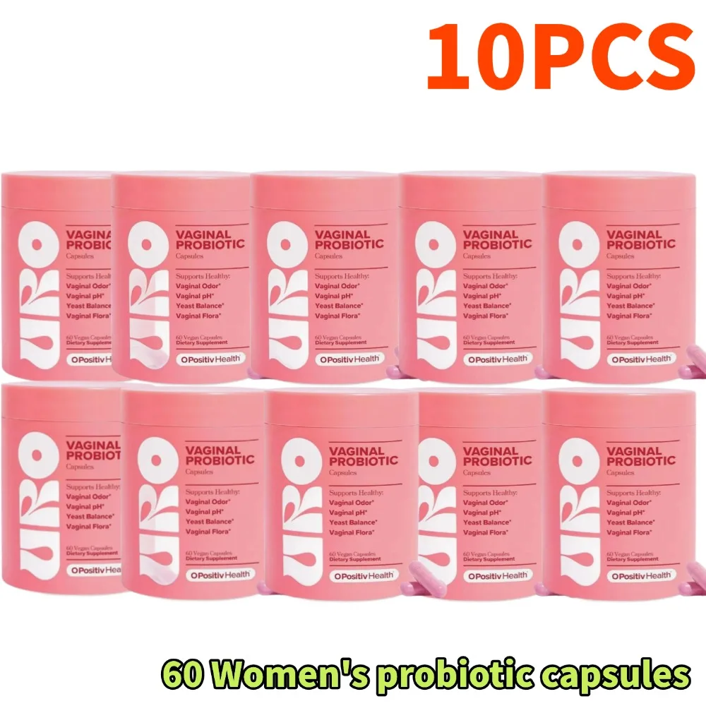 

10pcs Woman Capsules Probiotic Supports Healthy 60 Capsules Dietary Supplement Yeast Balance Positive Health