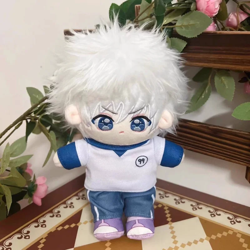 

Anime Hunter×Hunter Killua Zoldyck 20cm Change Clothes Plush Doll Toys Soft Stuffed Plushie a7147