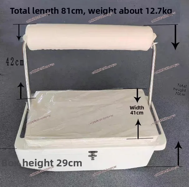 Factory direct sales, high-quality fiberglass boat rubber boat special seat box, with cushion