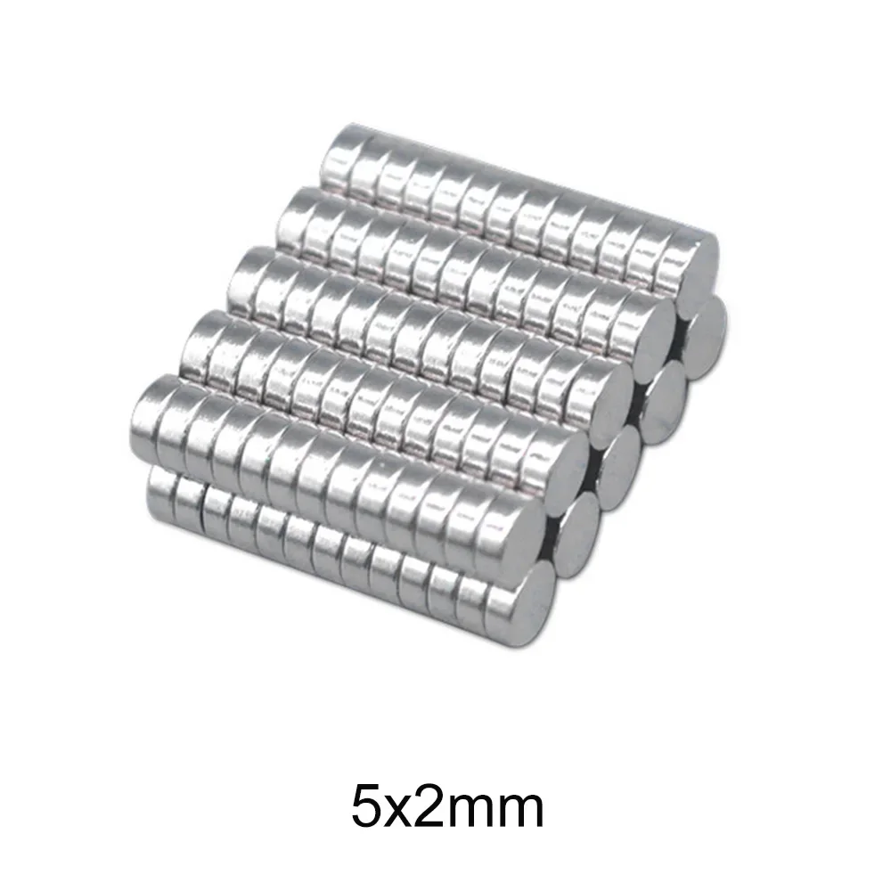 10/20/50pcs 5x2mm petits aimants pour tableau blanc pour bureau réfrigérateur cuisine décoration de la maison et meubles Mini aimants Pack