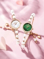 New Real Freshwater Pearl Julius Lady Women's Watch Japan Quartz Elegant Fashion Hours Bracelet Wedding Girl's Birthday Gift Box