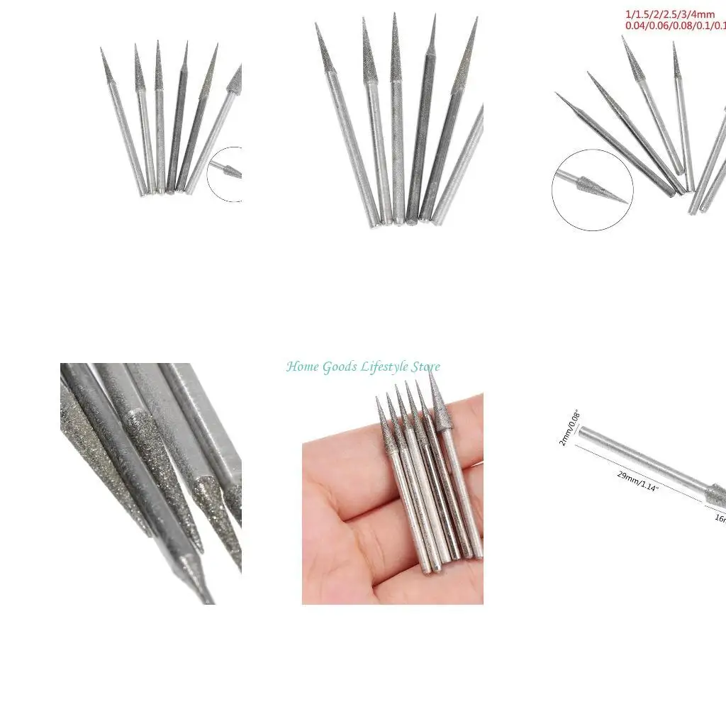 

E74e конусные ротачные конические для головы алмазные шлифовки закуривают металлический камень лапидари для