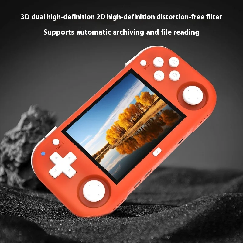MagicX XU MINI M وحدة تحكم بجهاز لعب محمول 2.8 بوصة شاشة لينكس OS MINIM ريترو محاكي مشغل فيديو وحدة تحكم محمولة هدايا الأطفال
