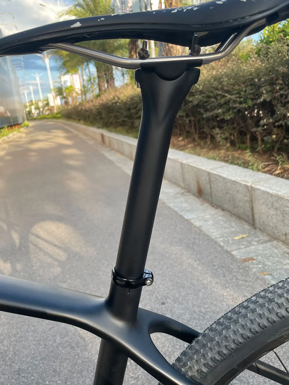 AliExpress ELITA ONE elitaone Carbon Bicycle  Seat post Light Weight 135g 27.2 30.9 31.6mm Length 300/350/400mmmm MTB Road Bike SeatPost
