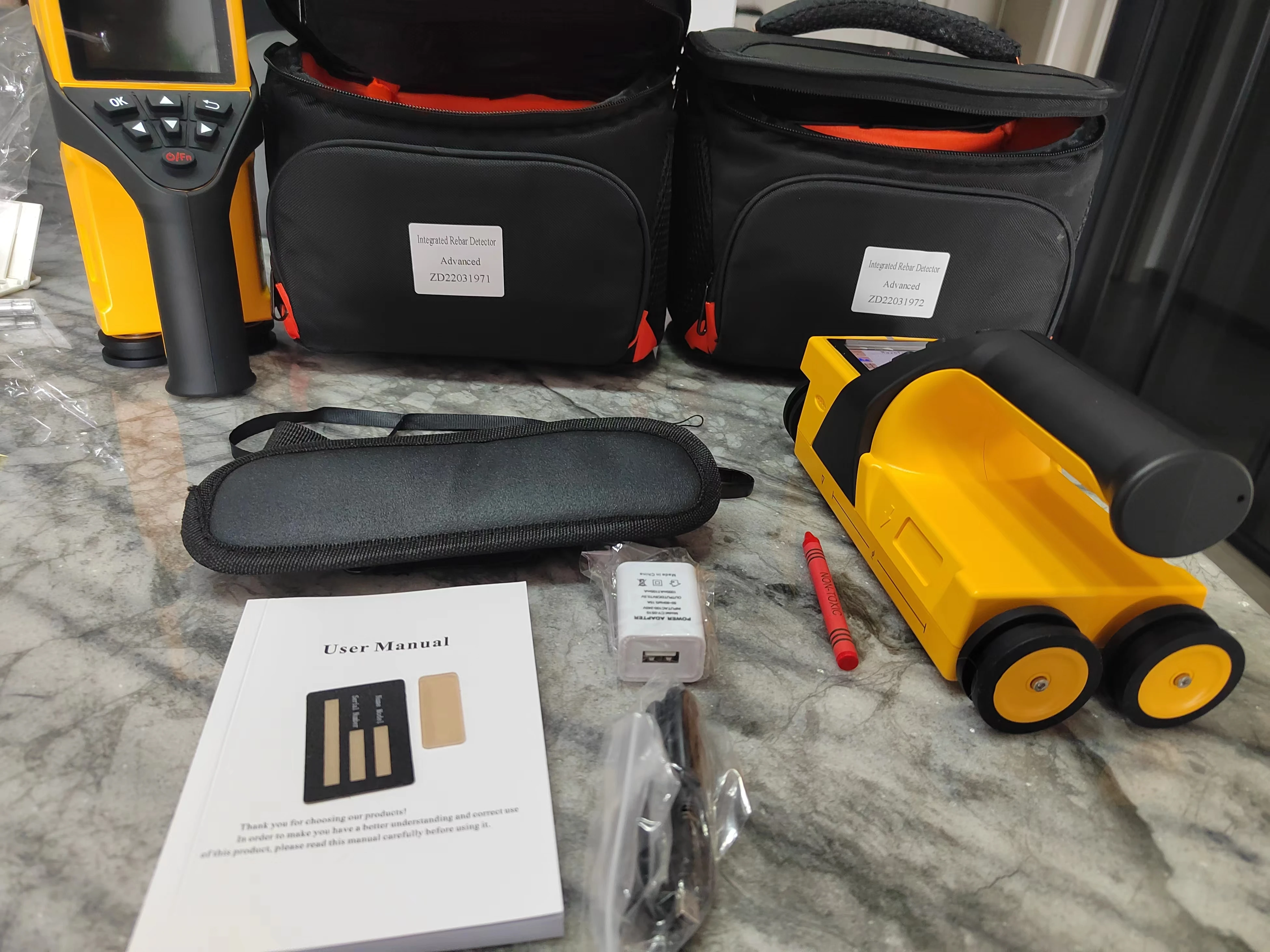 Hot 310 Rebar Scanner DLTEREN Rebar Detector for Concrete Integrated Rebar Scanner