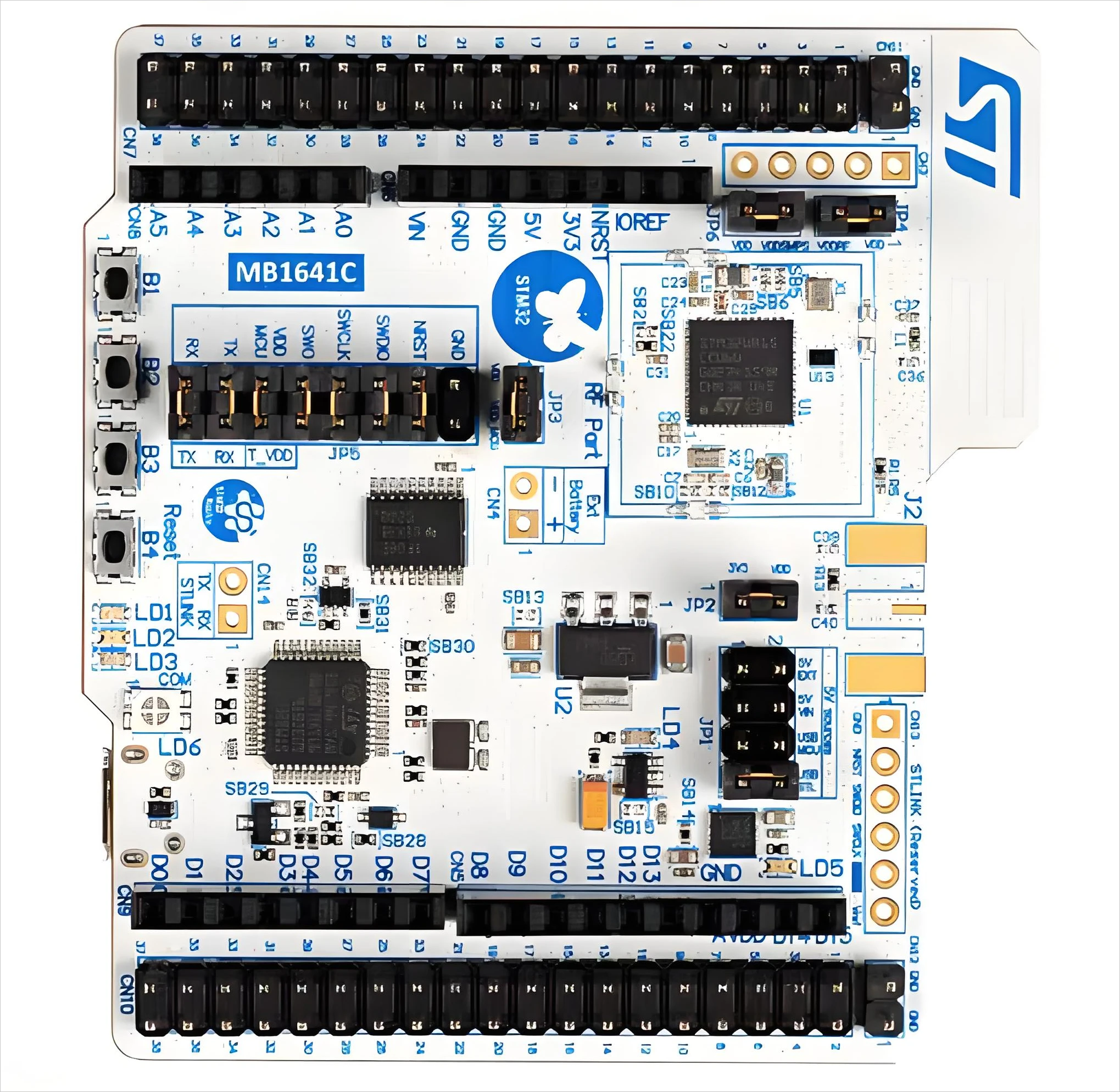 NUCLEO-WB15CC Development Board - Nucleo-64 & STM32WB15CCT6 for Smart Home Wireless Control