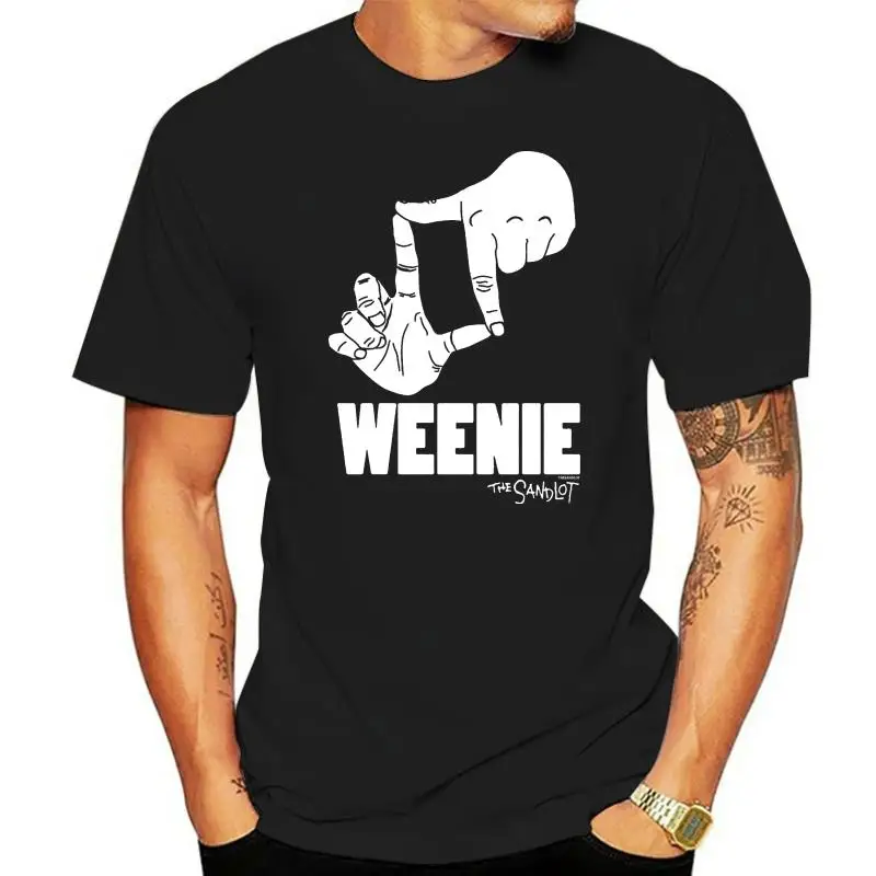 The Sandlot Movie L7 Weenie Licensed Adult T-Shirt Cotton Short Sleeve Tee Shirt