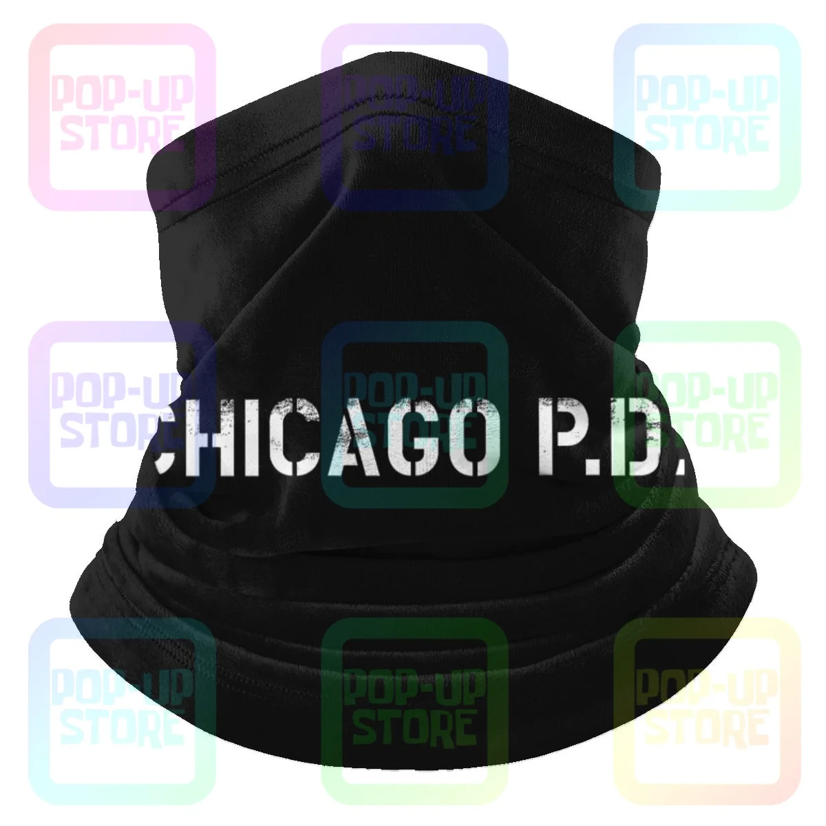 Chicago P.D. Police Department Fire Hank Voight Dept Tv Series Microfiber Neck Gaiter Bandana Scarf Men Women