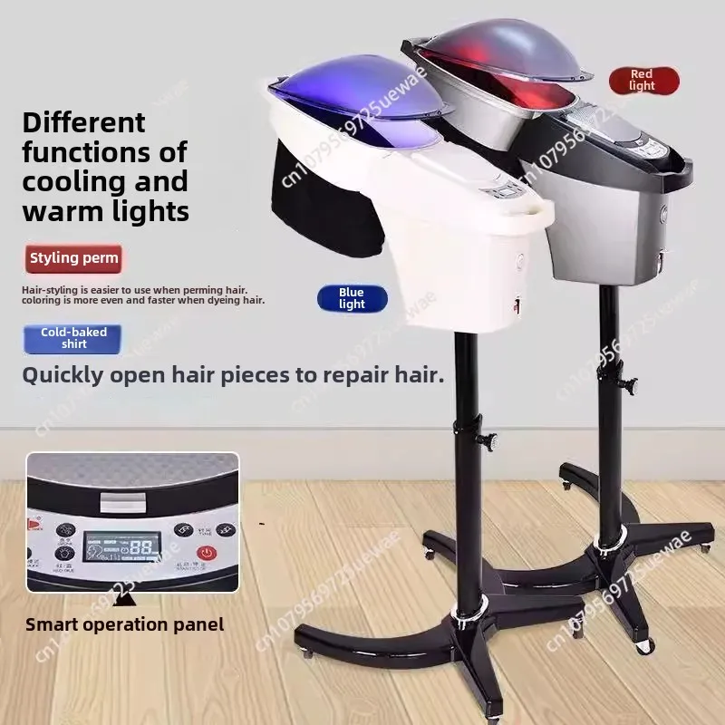 Professional  Micro Mist Ozone Hair Salon Steamer With Stand&Hair SPA Standing O3 Hair Steamer