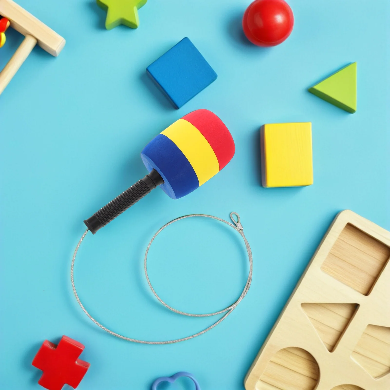 Sponge Hammer For Kids Soft Pounding Game Tool Multifunctional Play Birthday Party Outdoor Activity Kids Mallet Hand