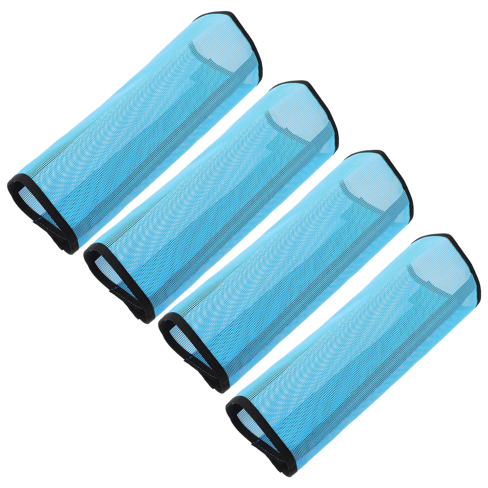 4Pcs Professional Horse Leg Mesh Boots Breathable Design Prevents Heat Uncomfortable Built in Support Bars Convenient