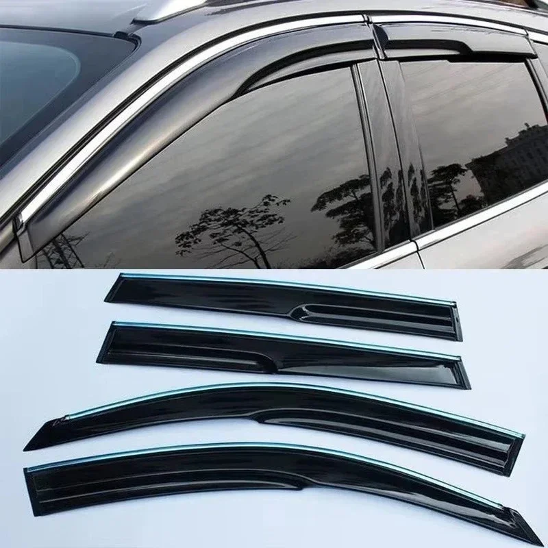 Mugen Window Visor Deflector For Ford kuga Escape 2013-2019 2020  Side Window Visor Wind Shield Sunshade