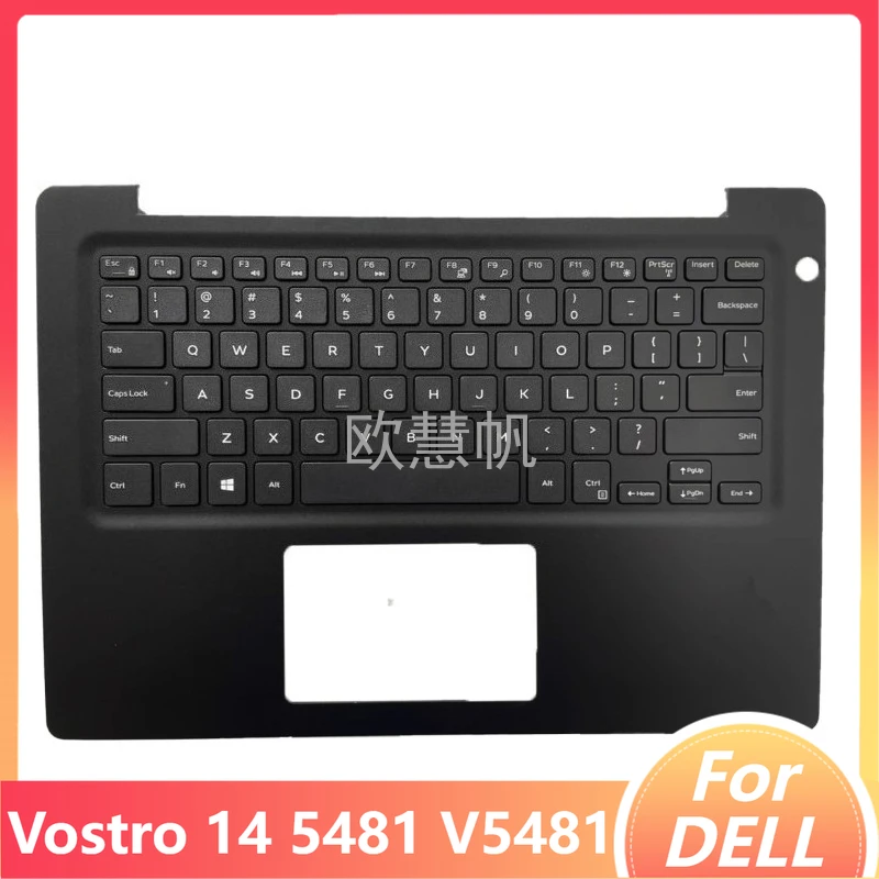 

T New Original for Dell Vostro 14 5481 V5481 Laptop Palmrest Upper Cover with US Keyboard 0H52M6