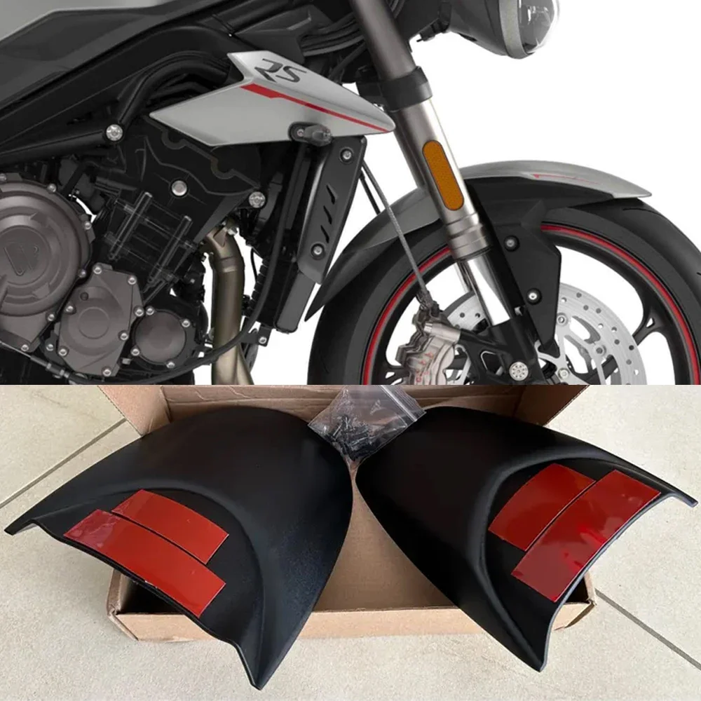 Motorcycle Front Fender Extension For Triumph Street Triple 765 RS 2024 Rear Mudguard Tire Hugger 765 R S RS 765R 765S 2017-2021