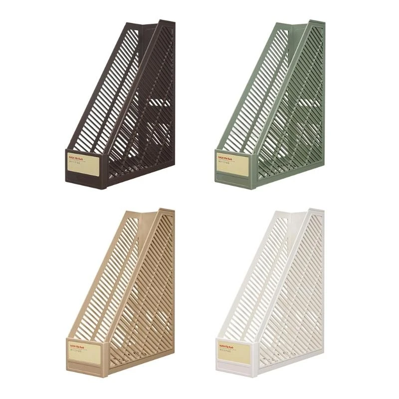 Office 2-Layer File Holder Leatrd Size Dift File Holder Легко вытащить/push Best Sale