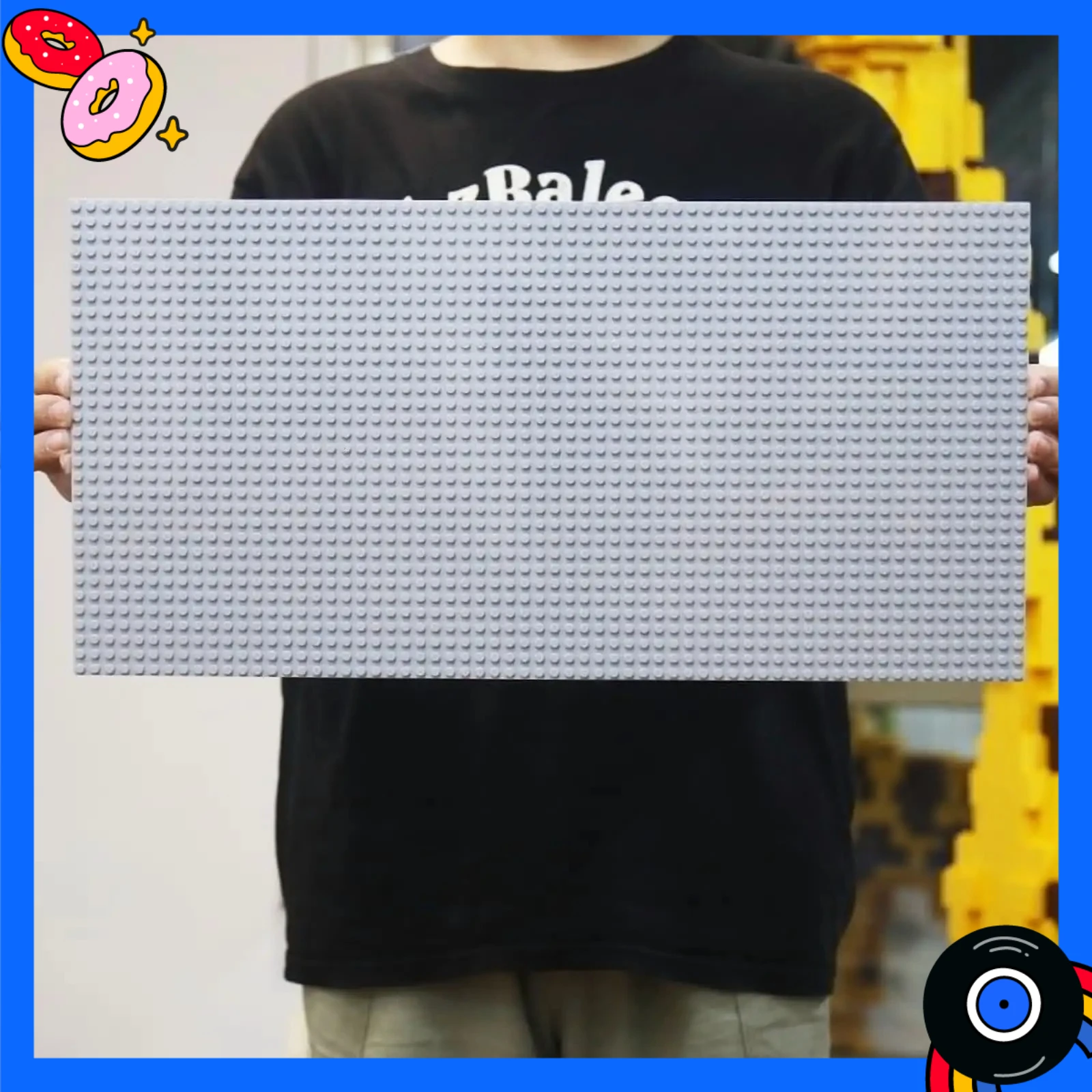 

32x32 DIY Brick Baseplate for Kids, Compatible Wall Building Board, STEM Educational Construction Toy and Holiday Gift